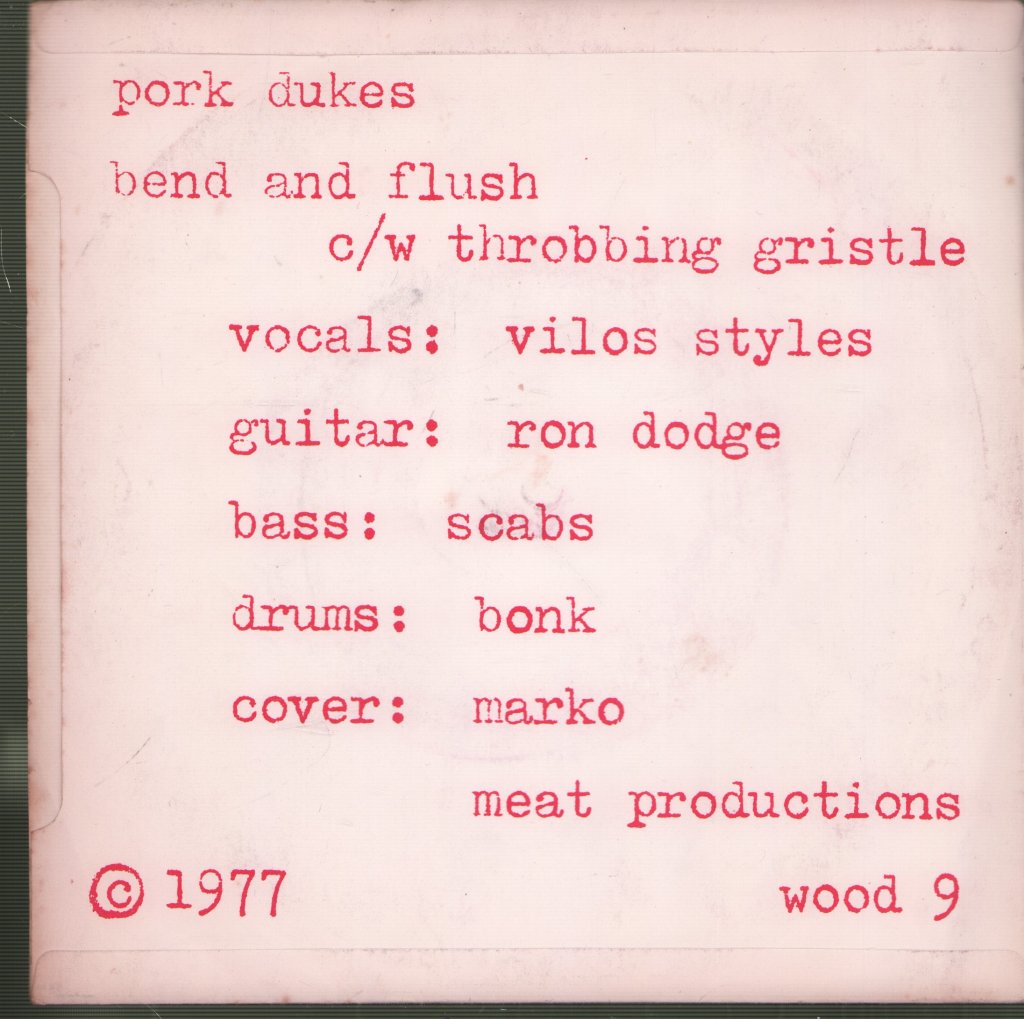 Pork Dukes - Bend And Flush - 7 Inch
