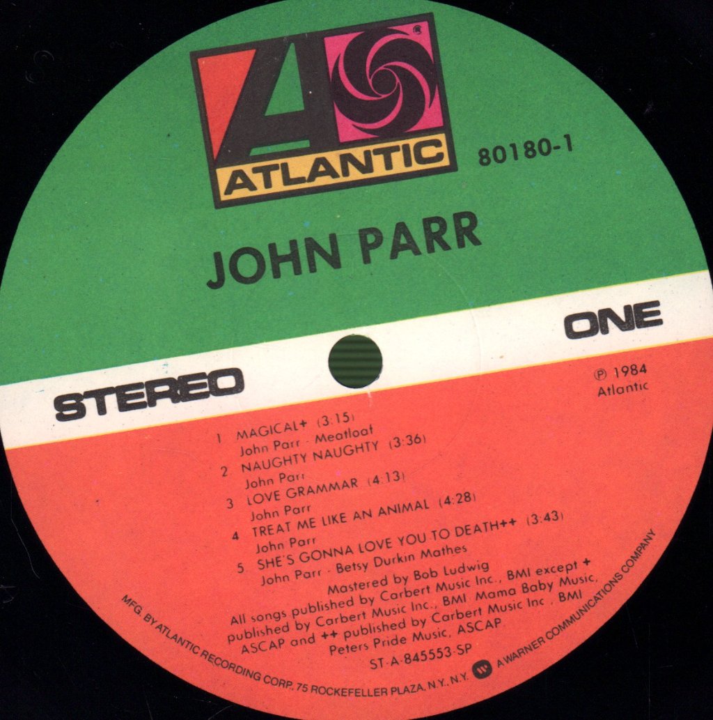 John Parr - John Parr - Lp
