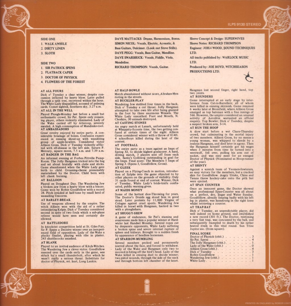 Fairport Convention - Full House - Lp