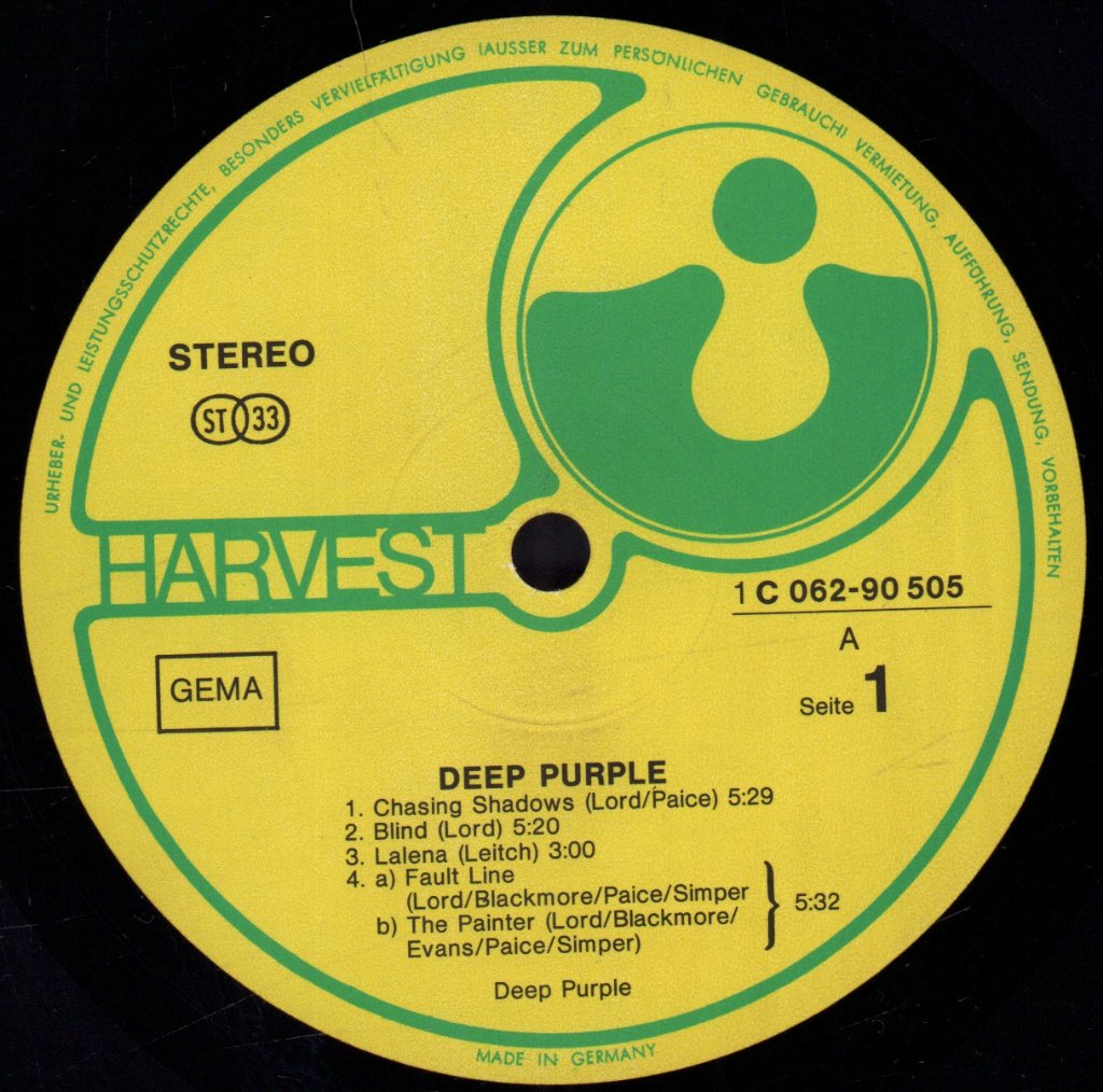 Deep Purple - Deep Purple - Lp