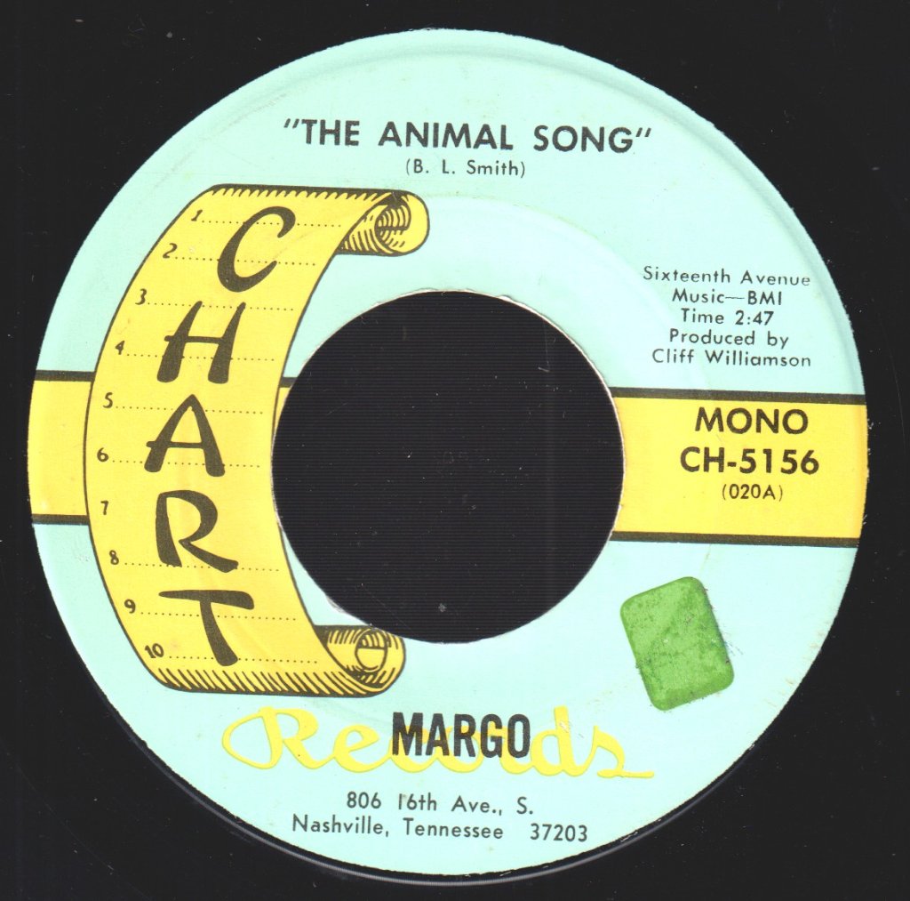 Margo - Animal Song - 7 Inch