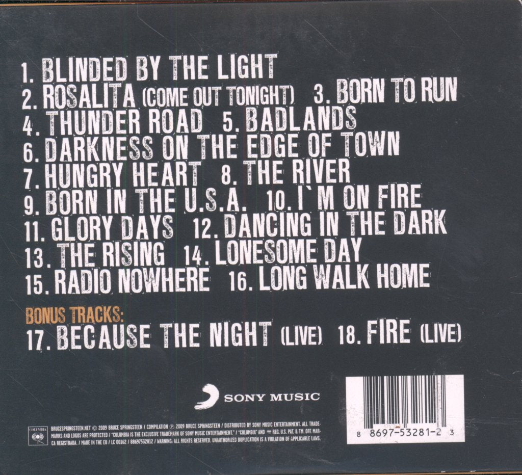 Bruce Springsteen & The E-Street Band - Greatest Hits - Cd