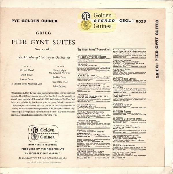 Edvard Grieg - Peer Gynt Suites 1 And 2 - Lp