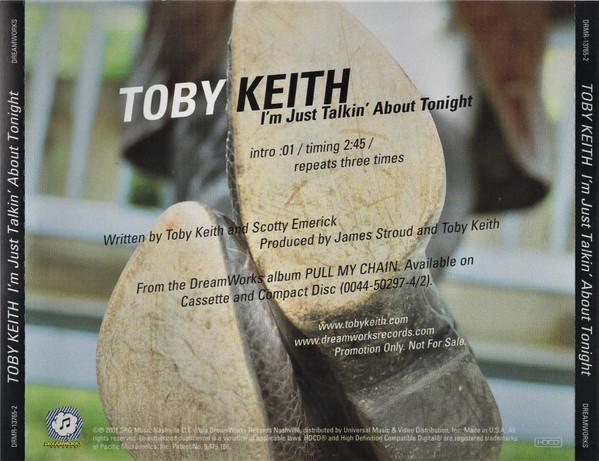 Toby Keith - I'm Just Talkin' About Tonight - Cd