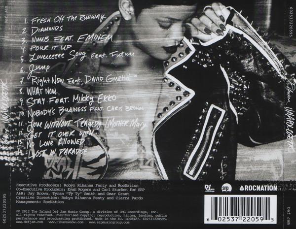 Rihanna - Unapologetic - Cd