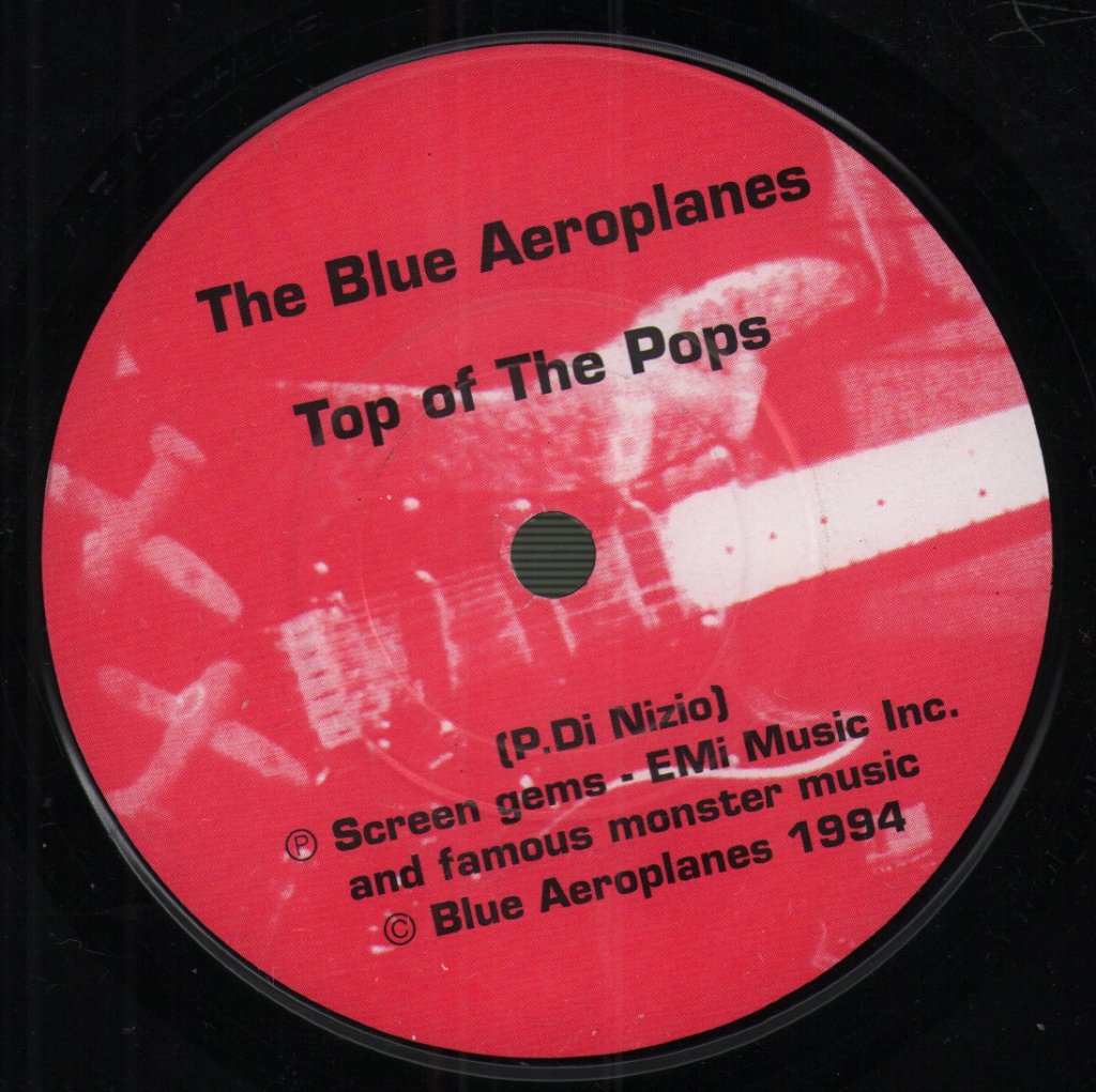 A House/Blue Aeroplanes - I Will Never Forgive You/Top Of The Pops - 7 Inch