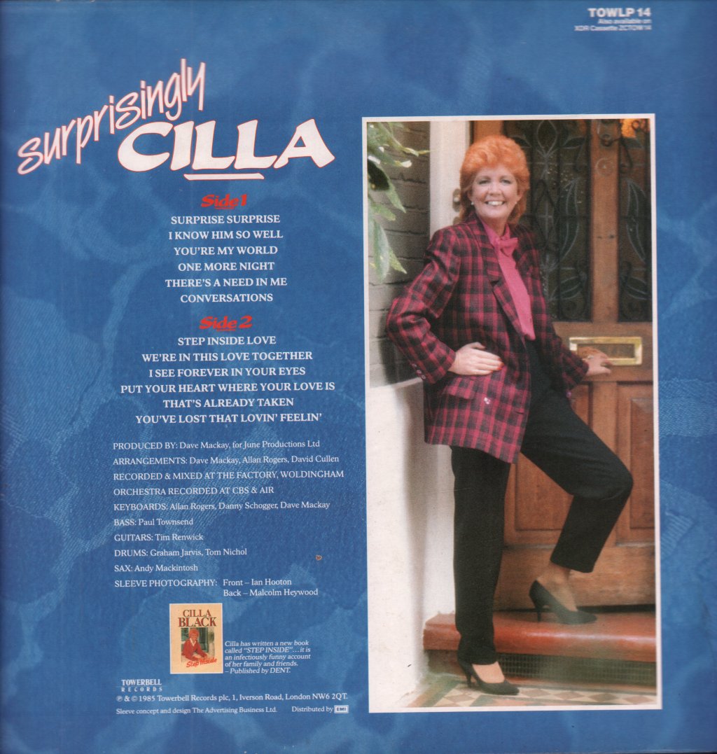 Cilla Black - Surprisingly Cilla - Lp