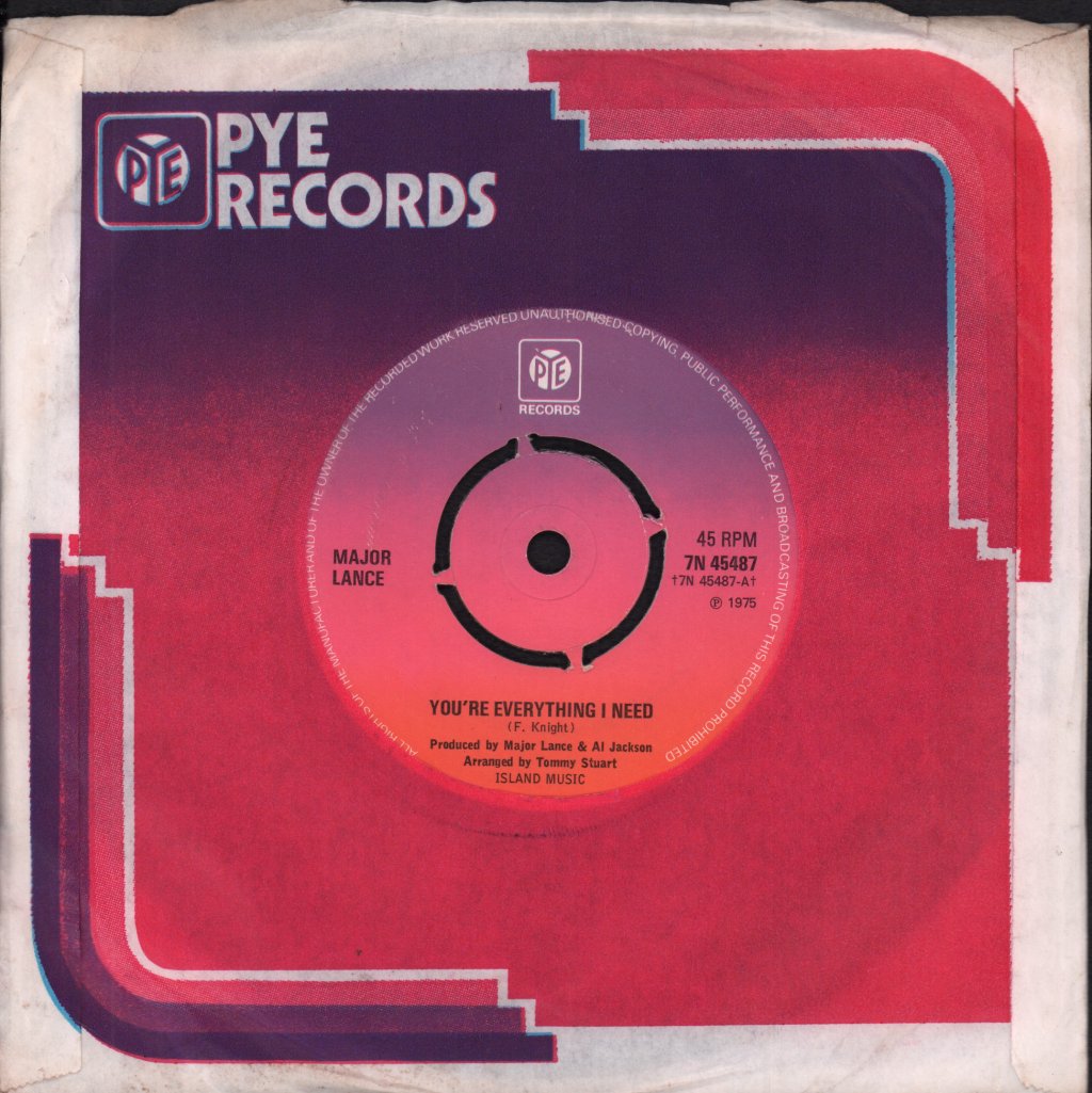 Major Lance - You're Everything I Need - 7 Inch
