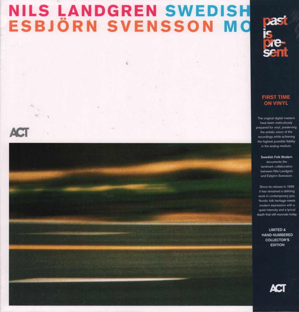Nils Landgren and Esbjorn Svensson - Swedish Folk Modern: Past Is Present Edition - Lp