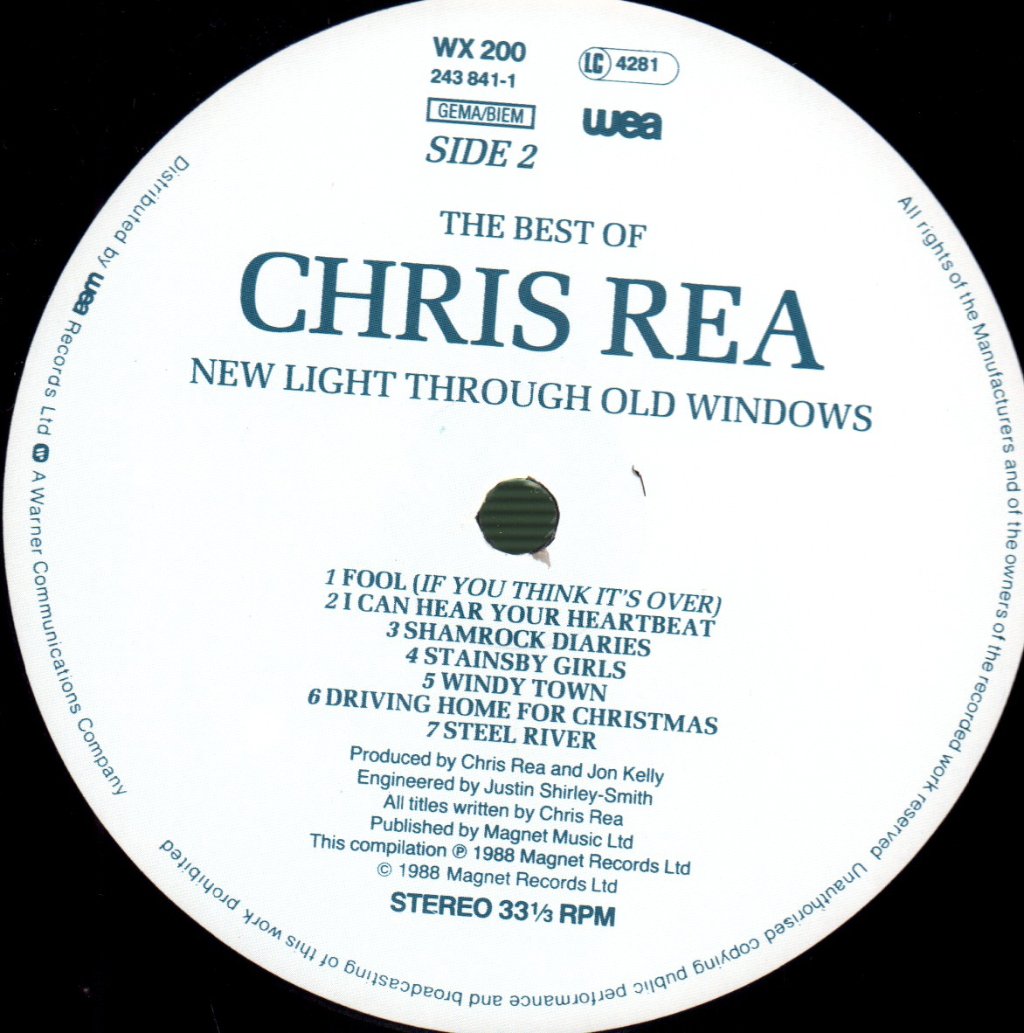 Chris Rea - New Light Through Old Windows (Best Of) - Lp