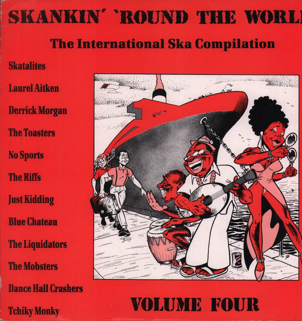 Various Artists - Skankin' 'Round The World - Volume Four - Lp