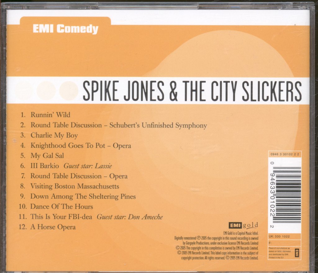 Spike Jones And His City Slickers - Spike Jones And His City Slickers - Cd