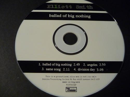 Elliott Smith - Ballad Of Big Nothing - Cd