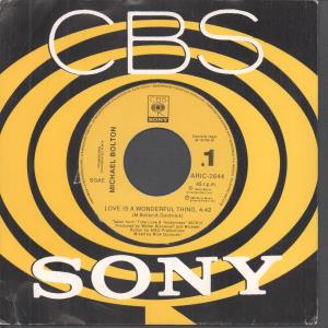 Michael Bolton - Love Is A Wonderful Thing - 7 Inch