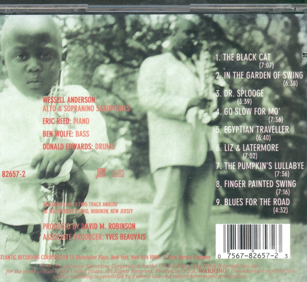 Wessell Anderson - Warmdaddy In The Garden Of Swing - Cd