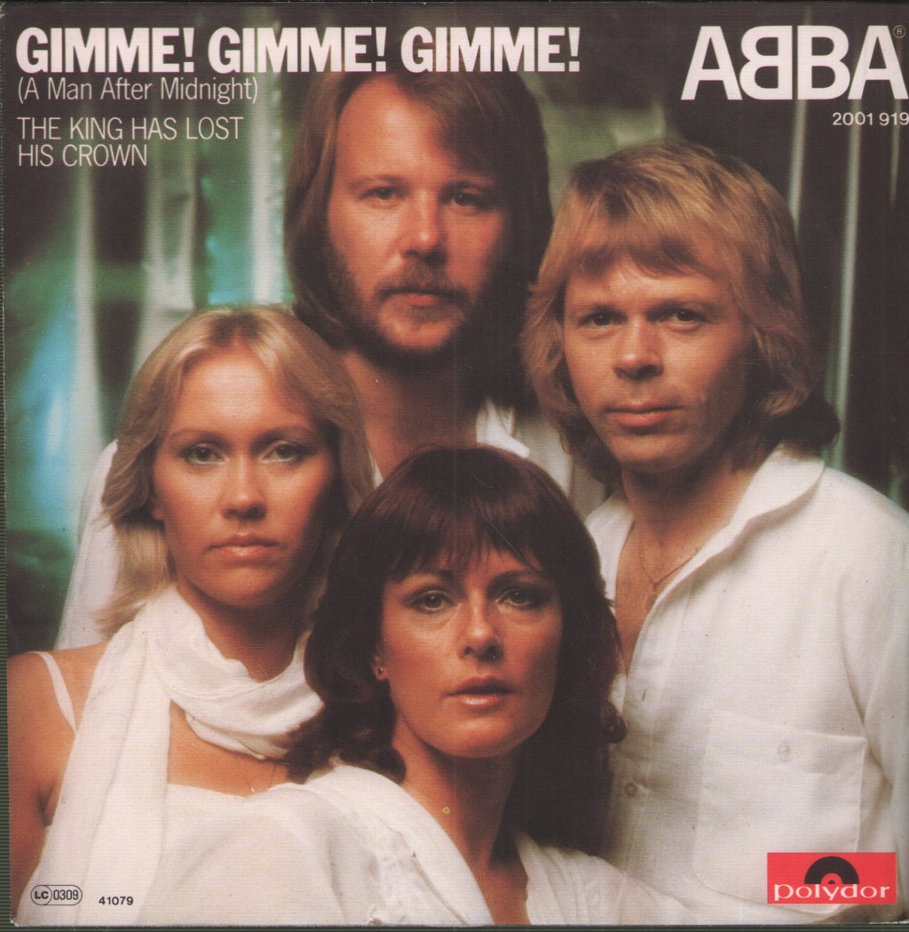 ABBA - Gimme! Gimme! Gimme! (A Man After Midnight) - 7 Inch