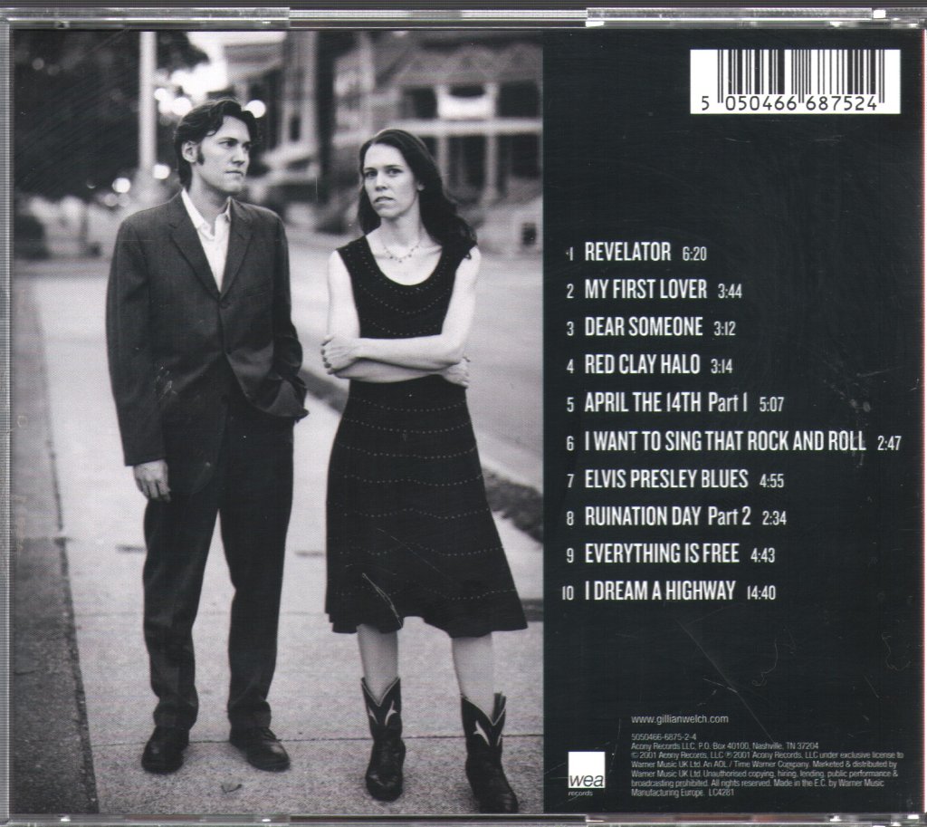 Gillian Welch - Time (The Revelator) - Cd