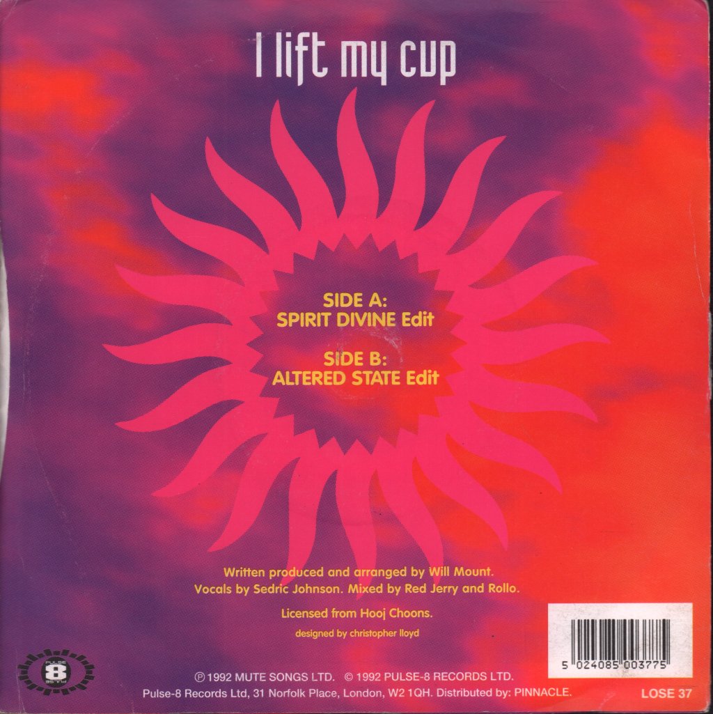 Gloworm - I Lift My Cup - 7 Inch
