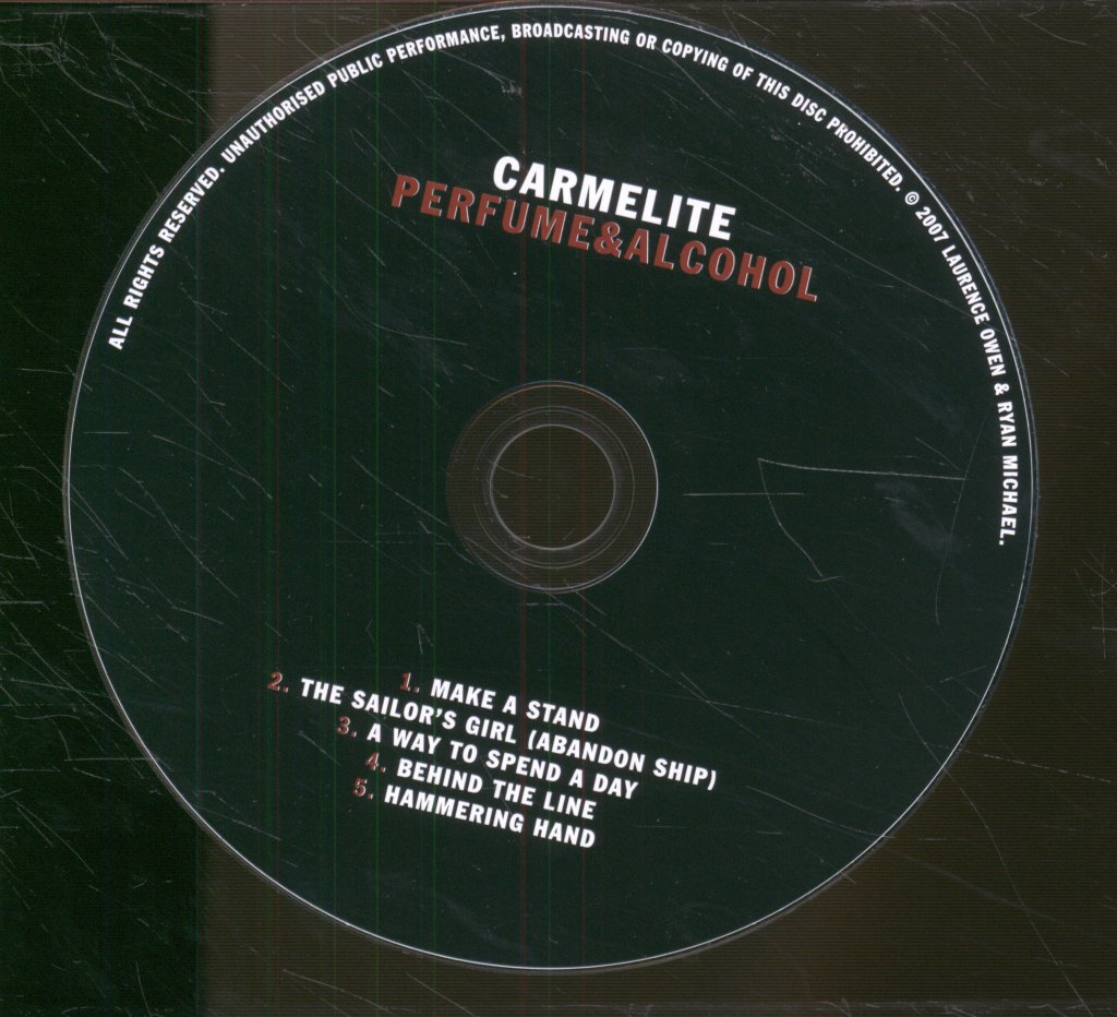 Carmelite - Perfume & Alcohol - Cd