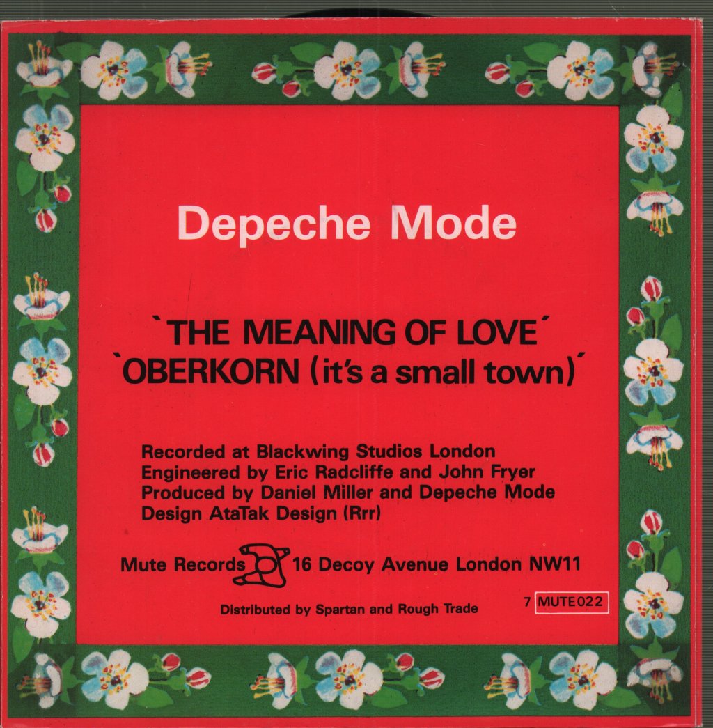 Depeche Mode - Meaning Of Love - 7 Inch