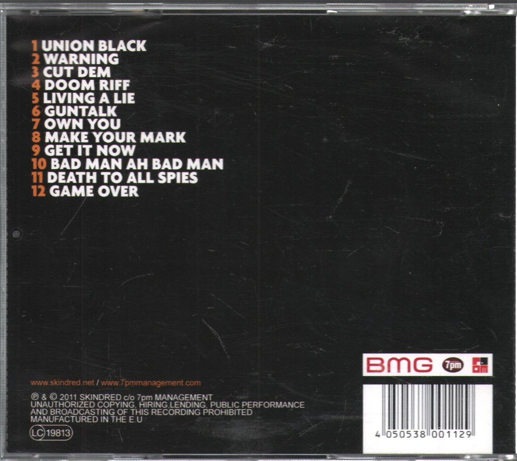 Skindred - Union Black - Cd