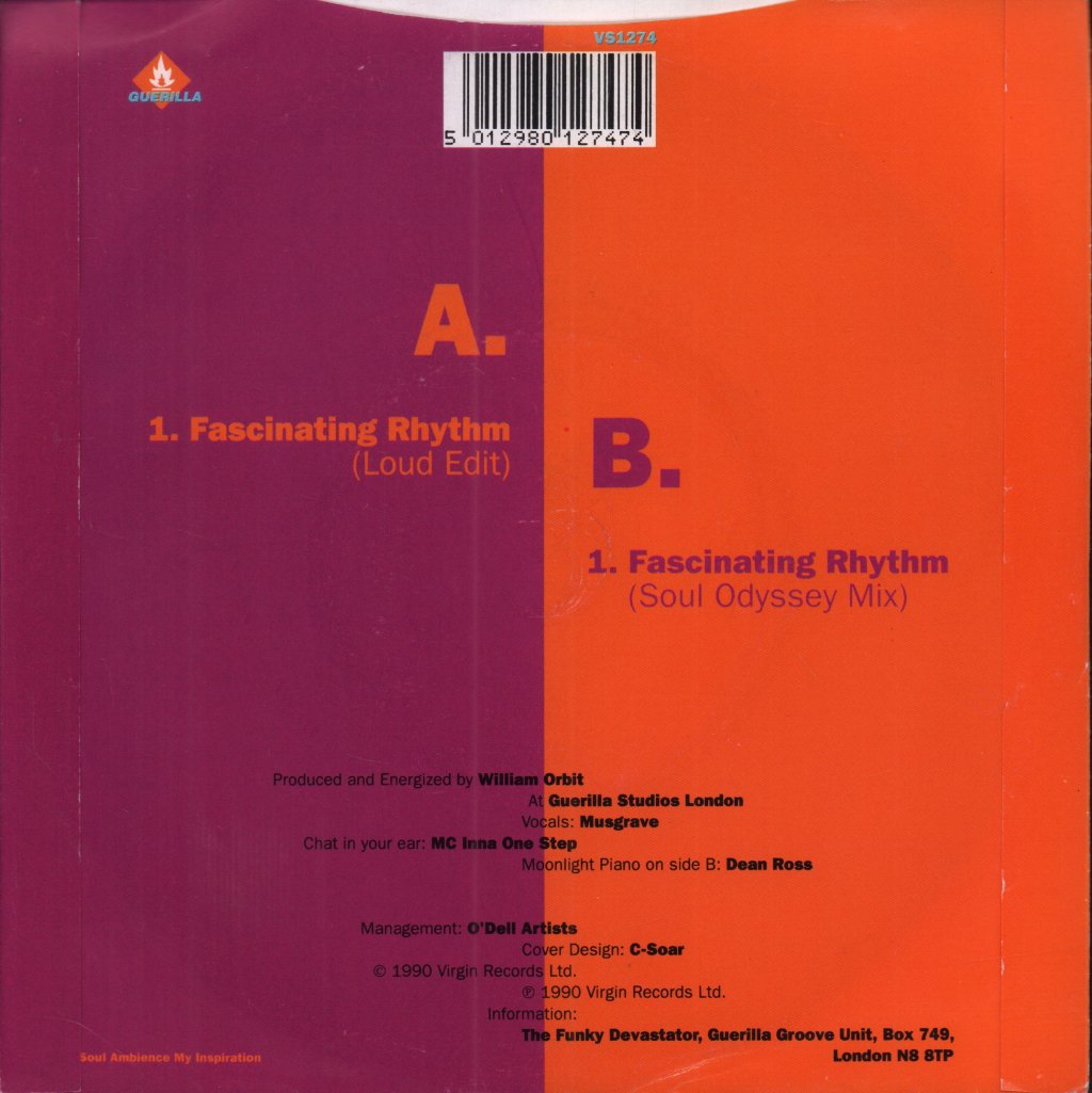 Bassomatic - Fascinating Rhythm - 7 Inch