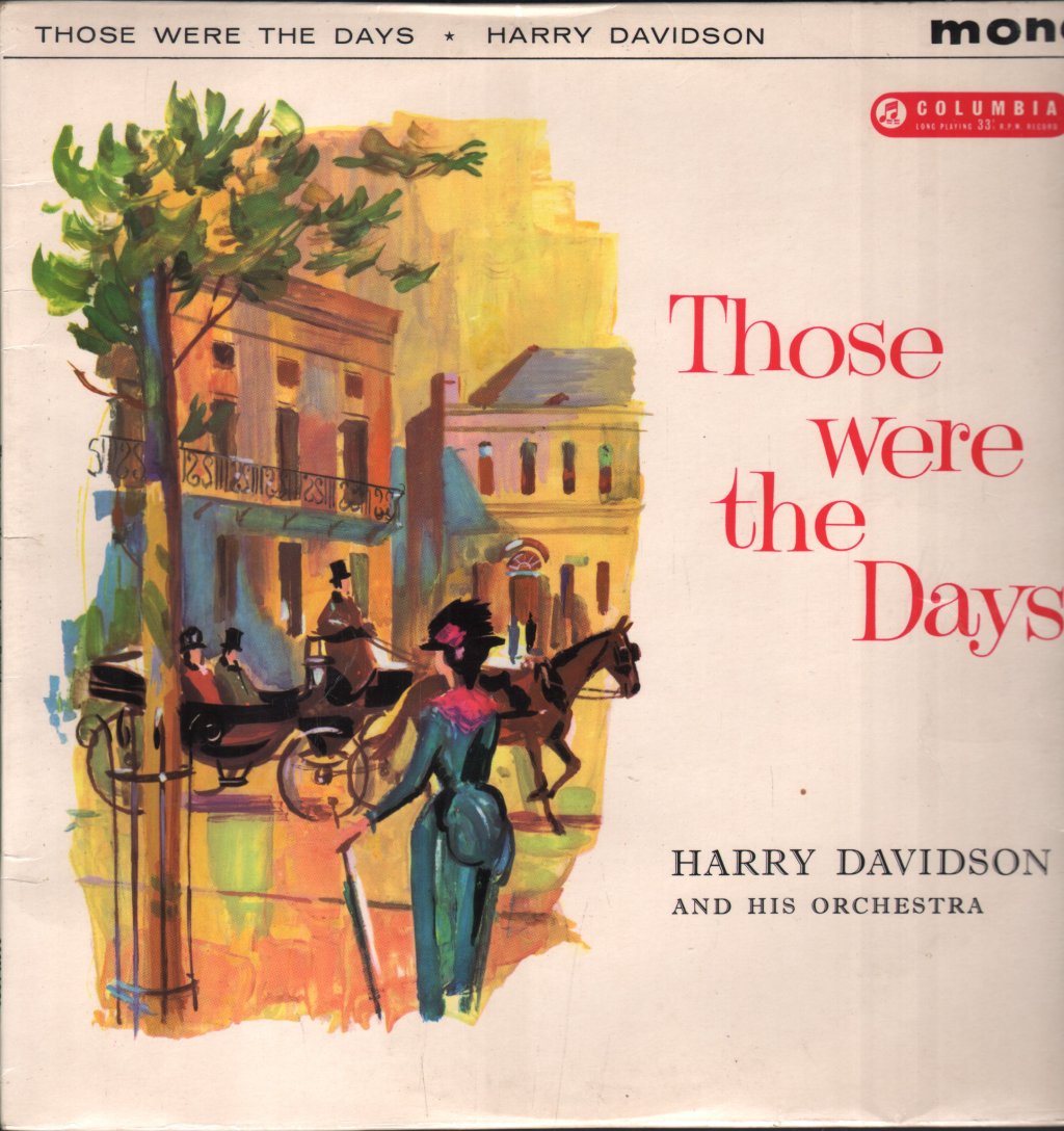 Harry Davidson And His Orchestra - Those Were The Days - Lp