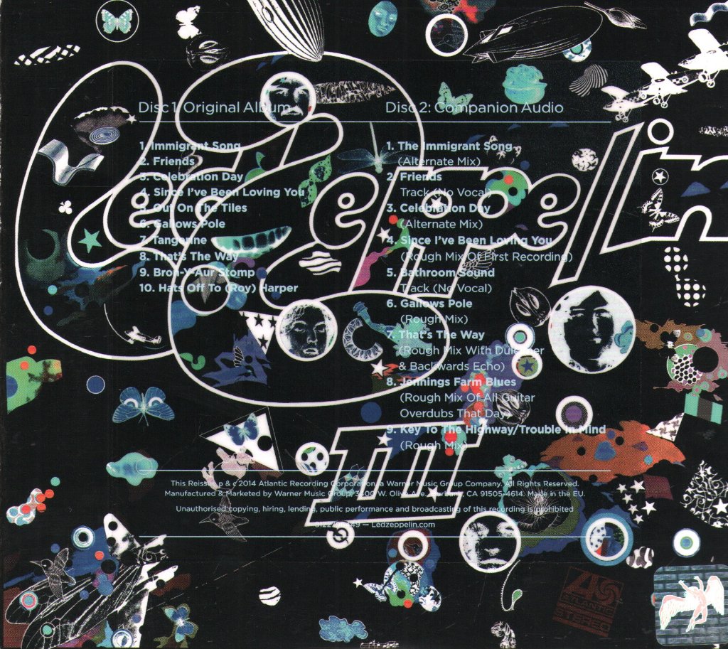 Led Zeppelin - Led Zeppelin III - Double Cd