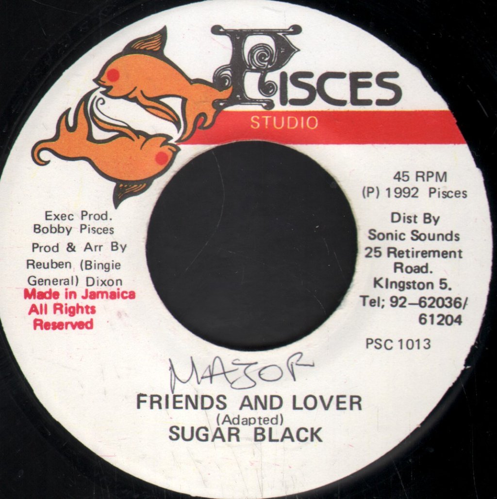 Sugar Black - Friends And Lover - 7 Inch