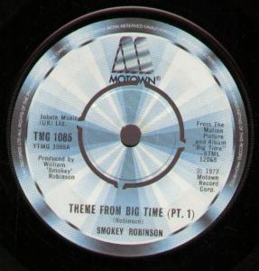 Smokey Robinson - Theme From Big Time - 7 Inch