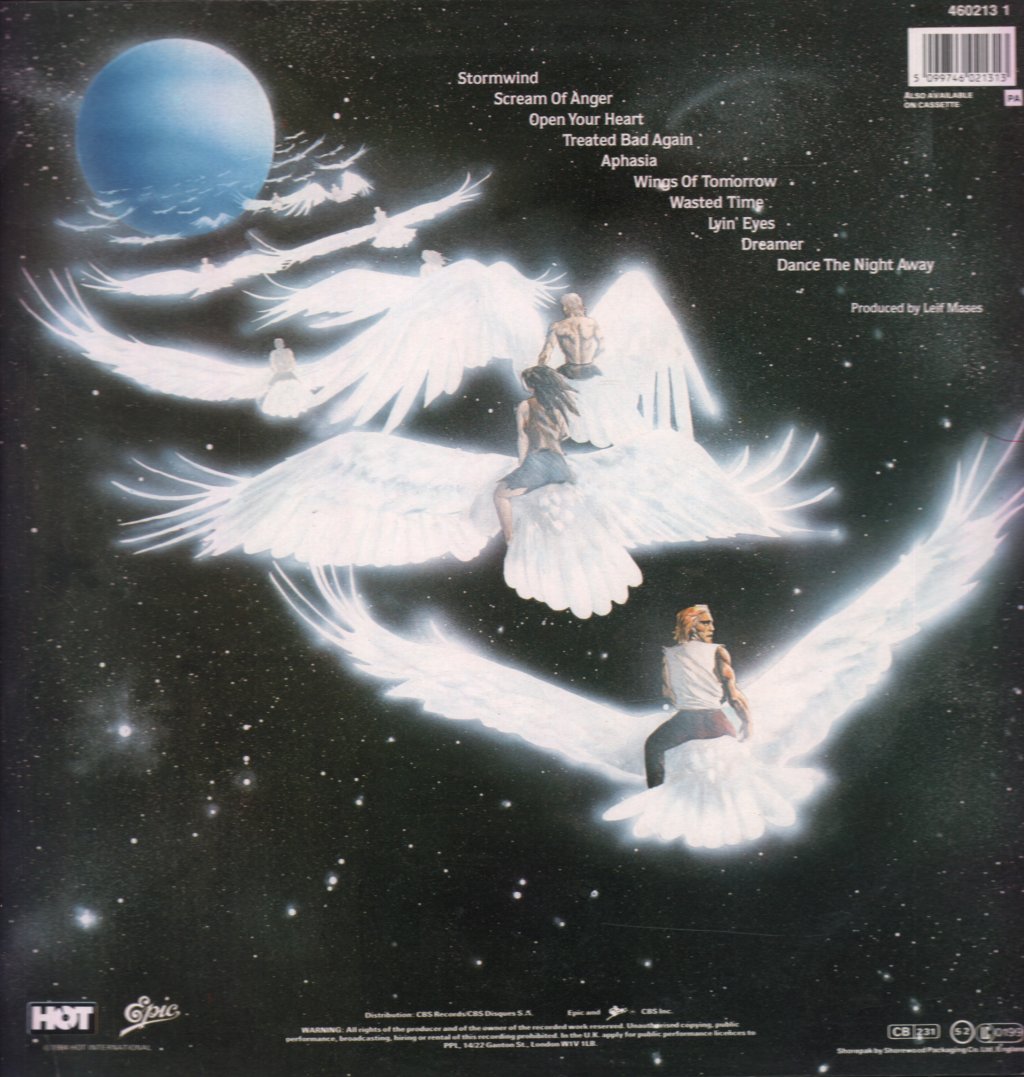 Europe - Wings Of Tomorrow - Lp