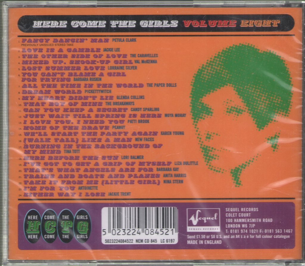 Various Artists - Here Come The Girls Volume Eight - Cd