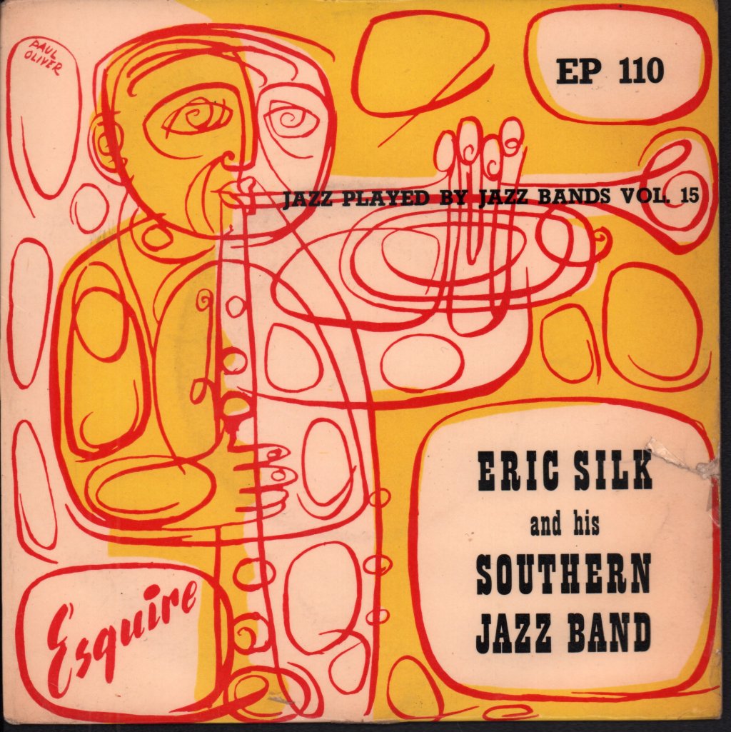 Eric Silk And His Southern Jazz Band - Jazz Played By Jazz Bands Vol 15 - 7 Inch