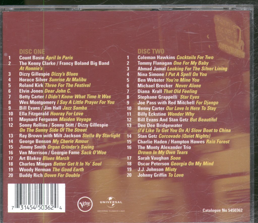 Ronnie Scott - Some Of My Best Friends Ronnie Scott's 40th Anniversary - Double Cd