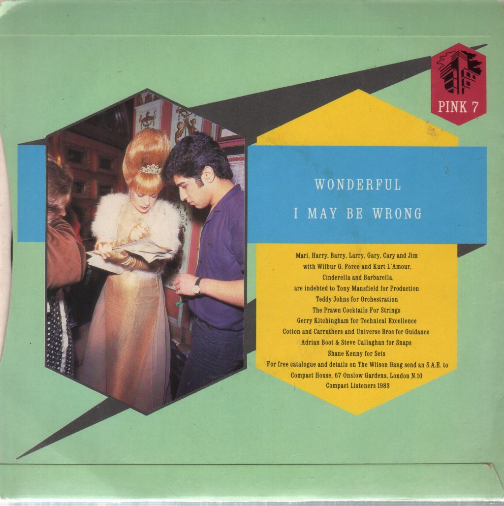 Mari Wilson - Wonderful - 7 Inch
