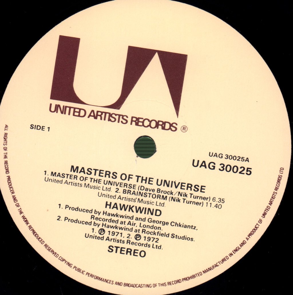 Hawkwind - Masters Of The Universe - Lp