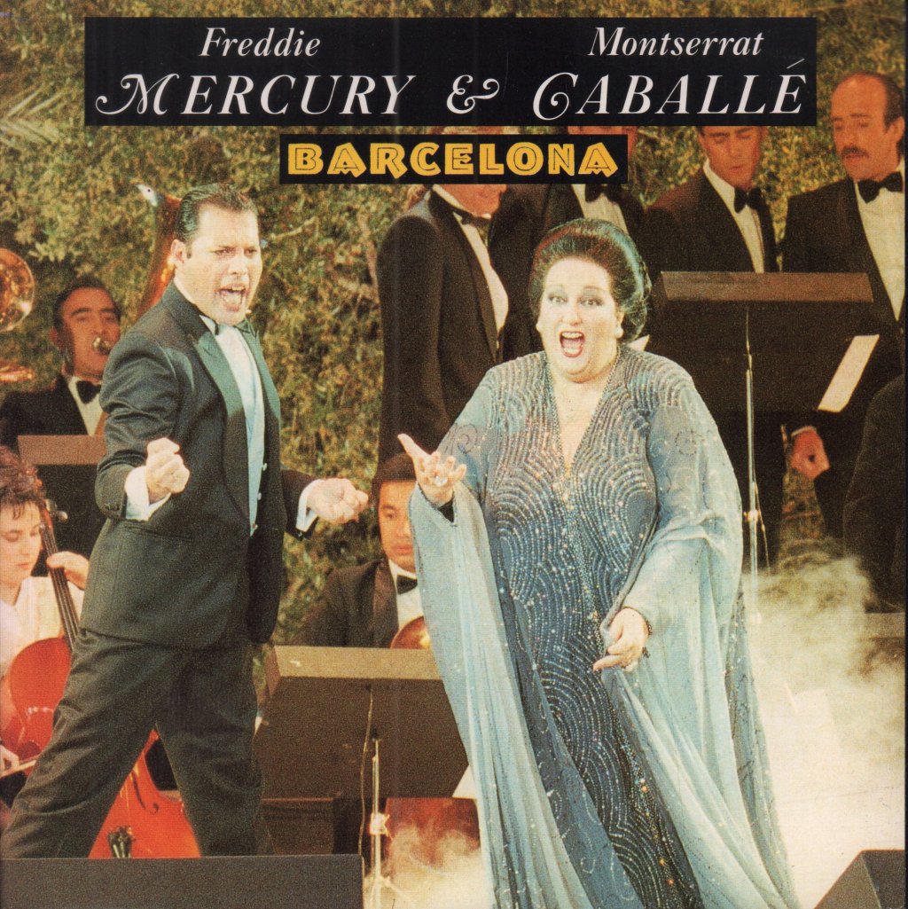 Freddie Mercury And Montserrat Caballe - Barcelona - 7 Inch