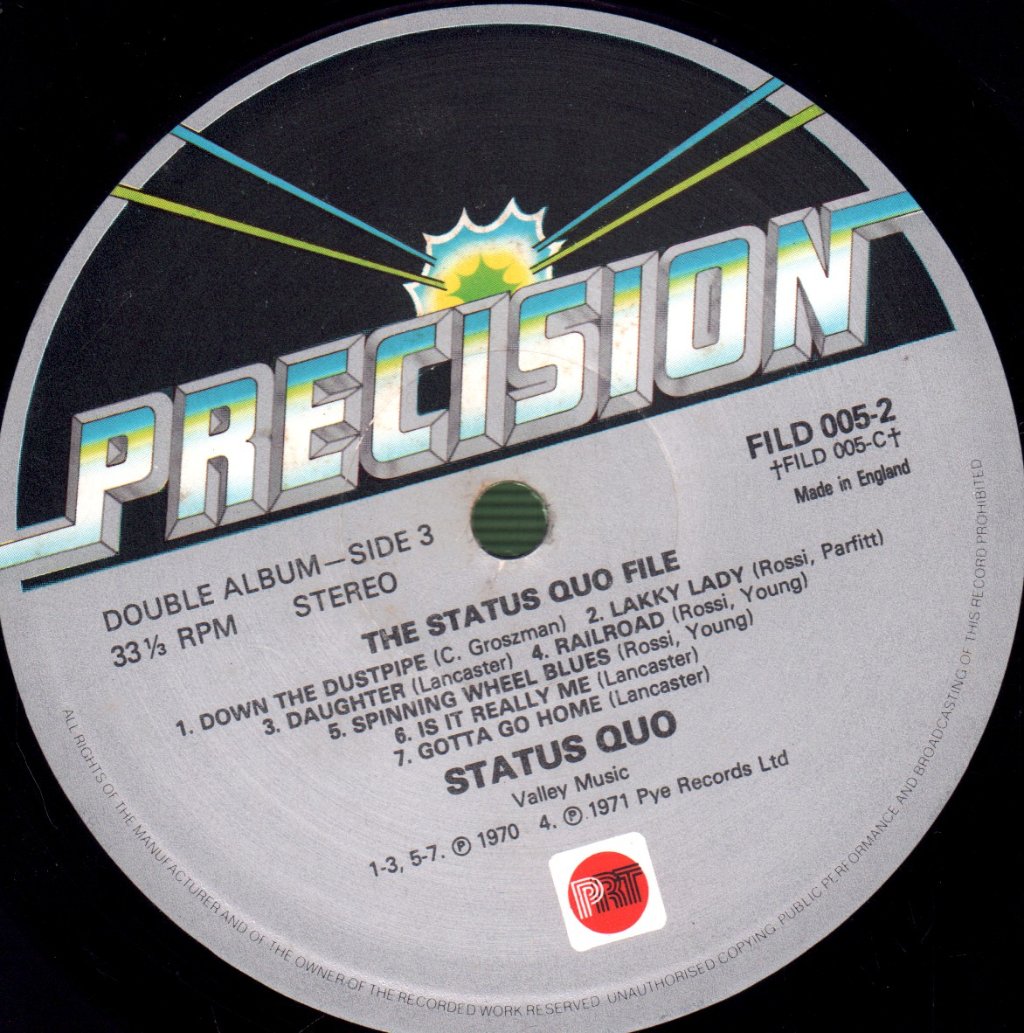 Status Quo - File Series - Double Lp