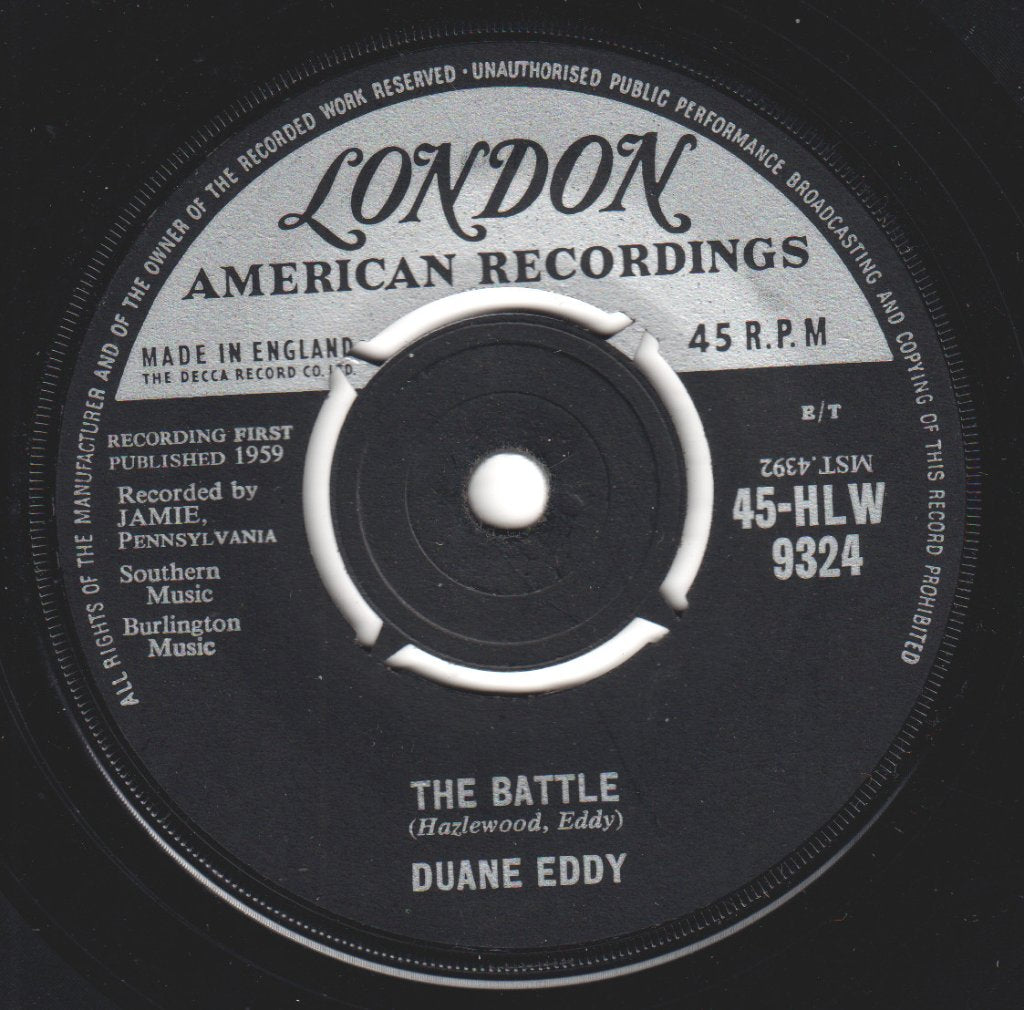 Duane Eddy - Theme From Dixie - 7 Inch