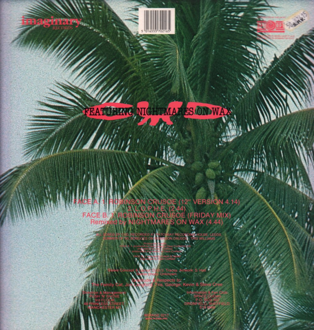 Cud - Robinson Crusoe - 12 Inch