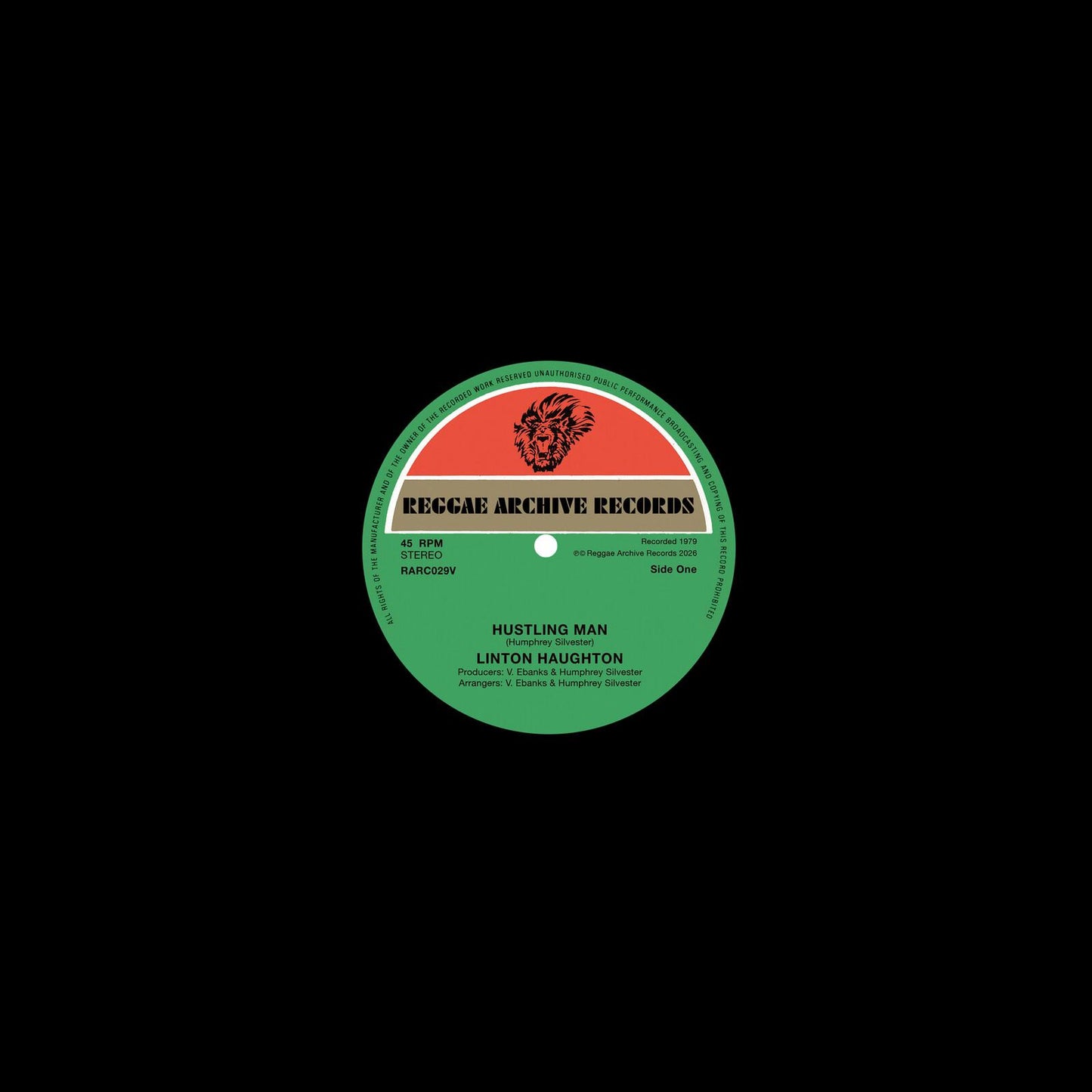 Linton Haughton - Hustling Man - 12 Inch