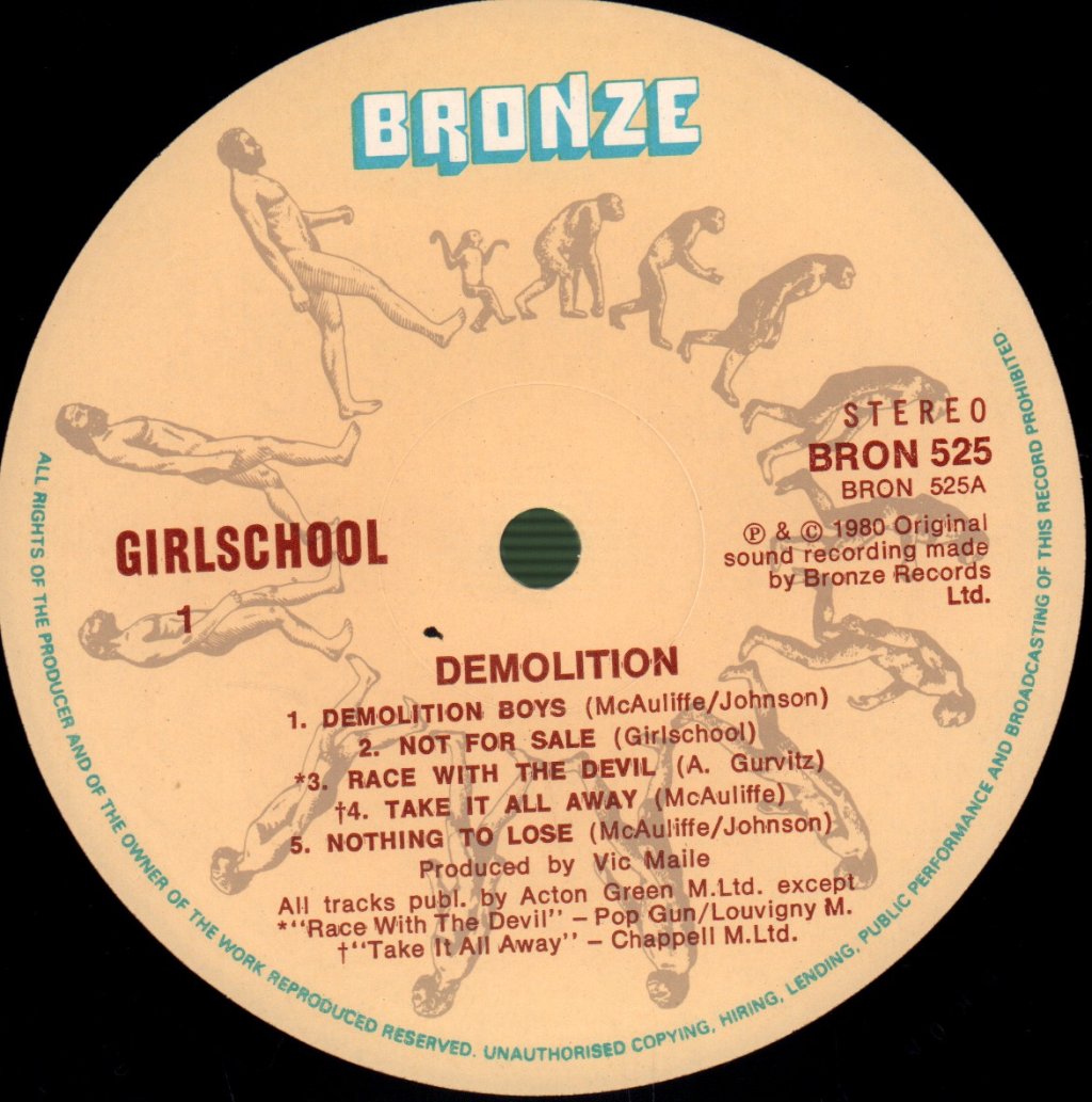 Girlschool - Demolition - Lp