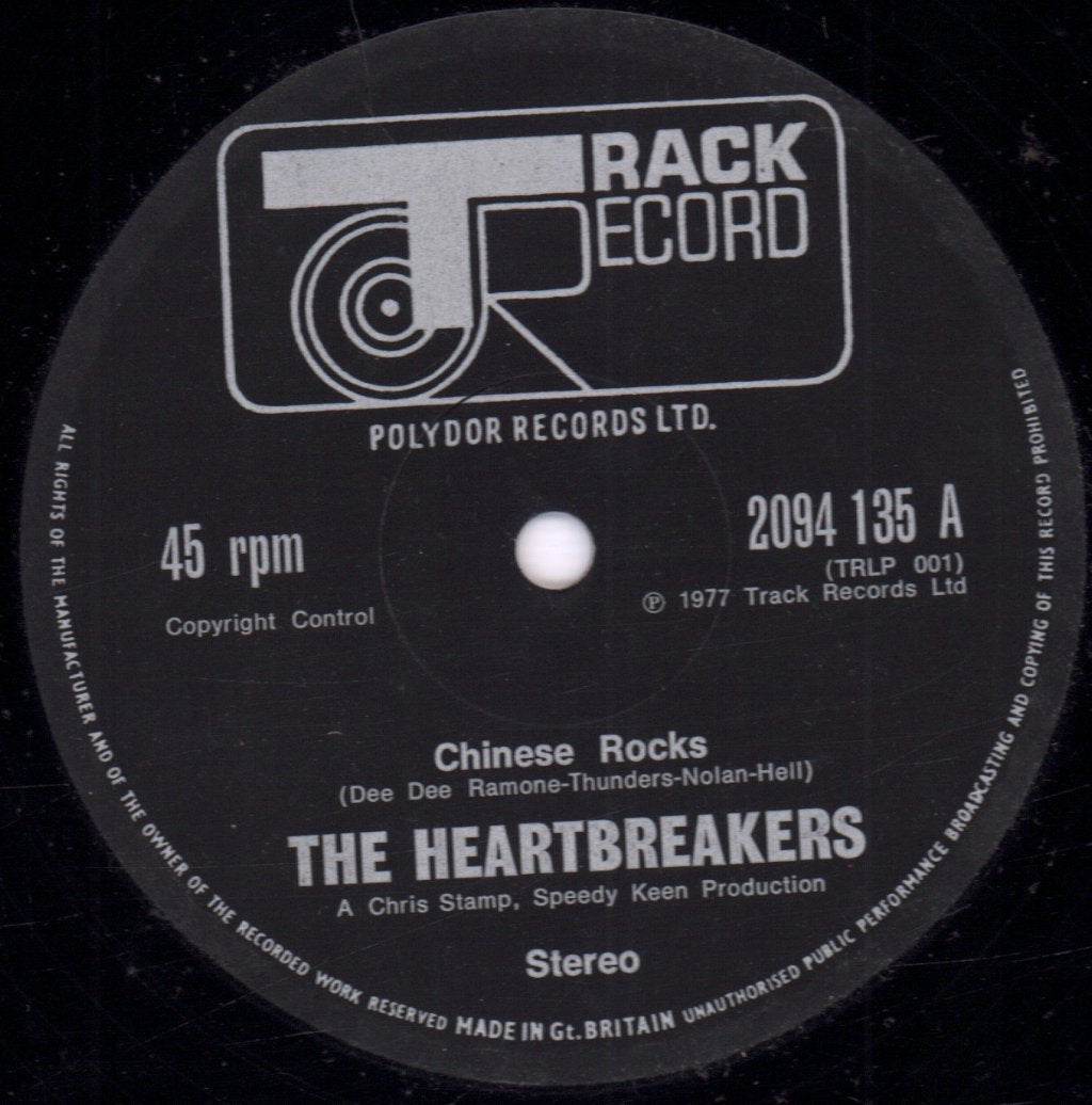 Heartbreakers - Chinese Rocks - 12 Inch