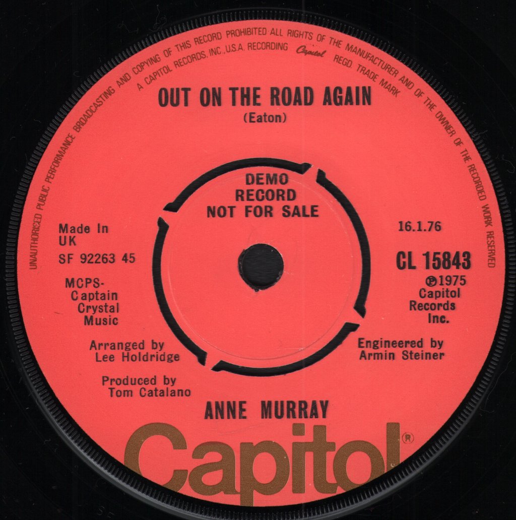 Anne Murray - Sunday Sunrise - 7 Inch