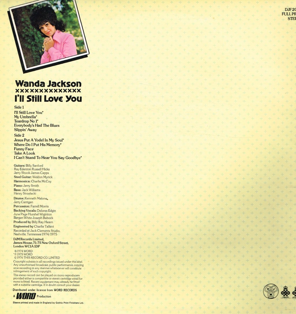 Wanda Jackson - I'll Still Love You - Lp
