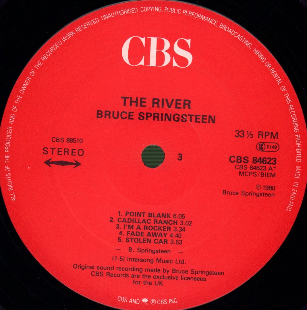Bruce Springsteen - River - Double Lp
