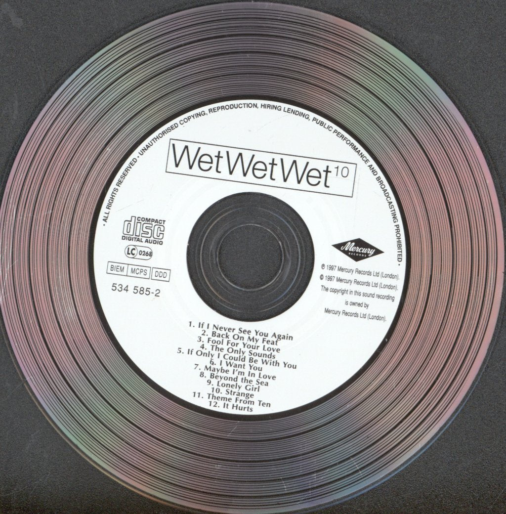Wet Wet Wet - 10 - Cd