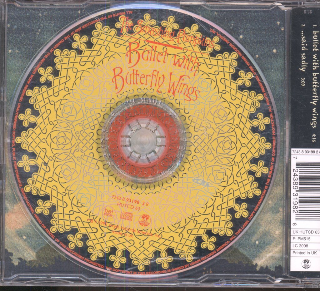Smashing Pumpkins - Bullet With Butterfly Wings - Cd