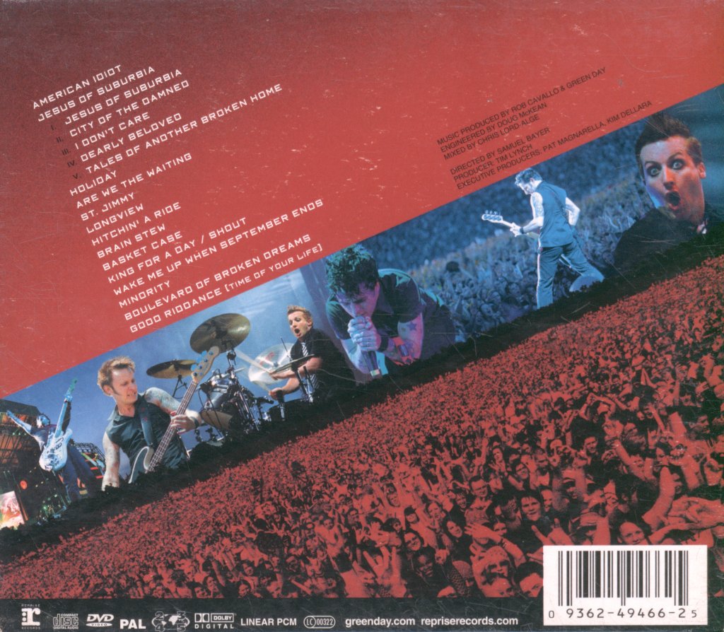 Green Day - Bullet In A Bible - Cd/Dvd