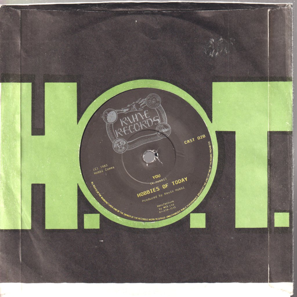 Hobbies Of Today - In My Mind's Eye - 7 Inch